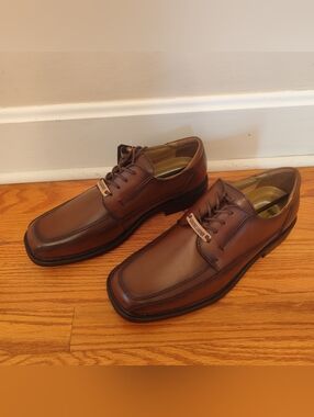 Dockers Men's Perspective Oxford Dress Shoes Brown 90-3173 Mens Size 11M